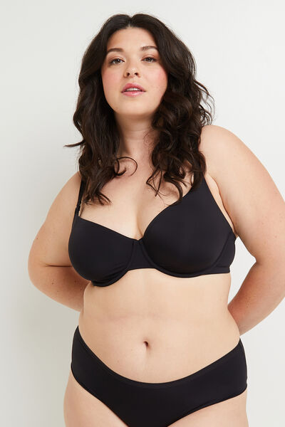PERFECT SOUTIEN-GORGE EMBOITANT MICROFIBRE NOIR