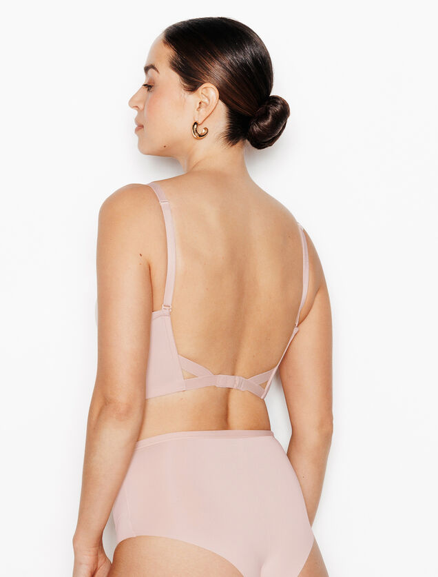 PERFECT SOUTIEN-GORGE AMPLI DOS NU MICROFIBRE NATUREL