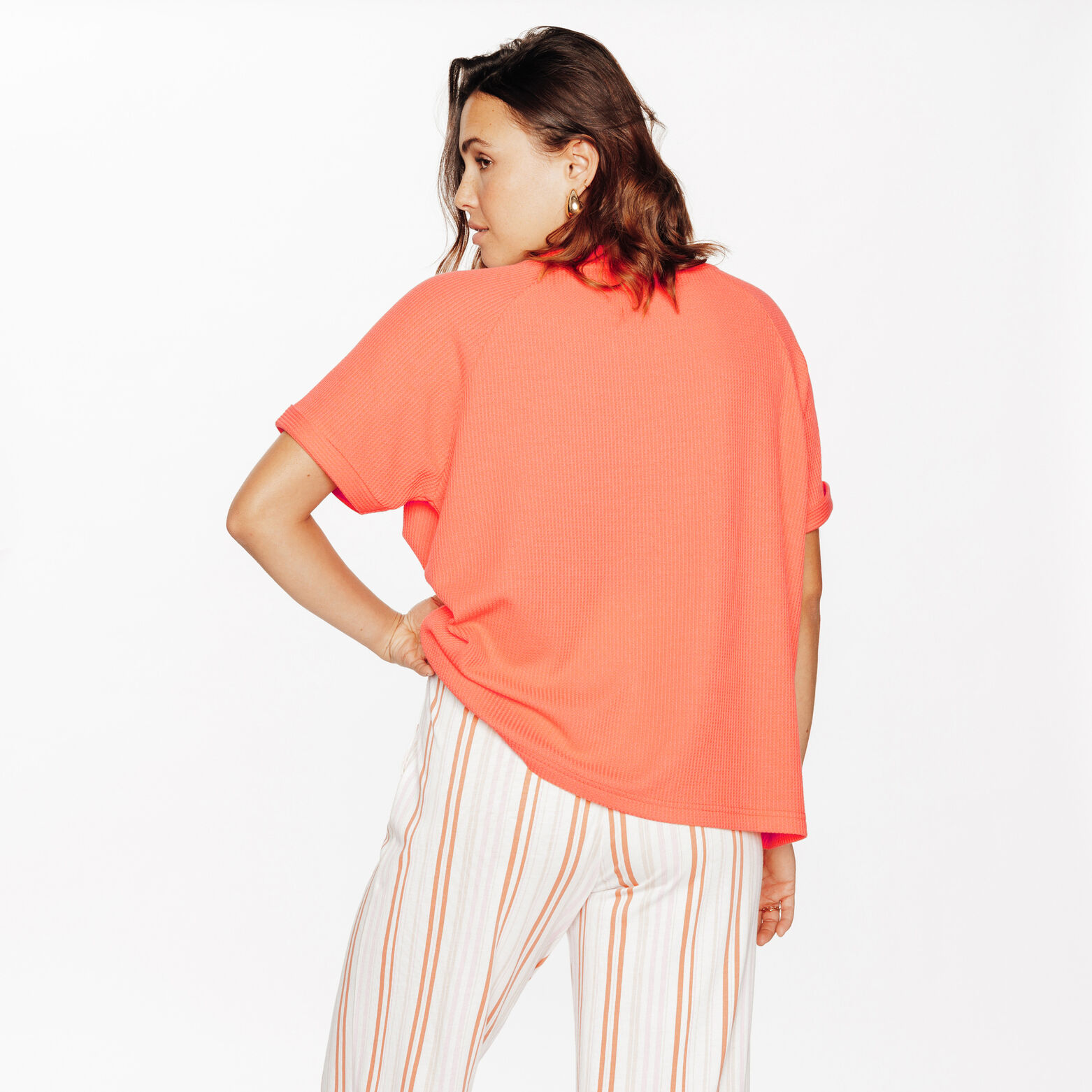 IGLOO Tee-shirt manches courtes ORANGE