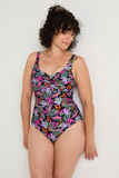 LAVANDE MAILLOT DE BAIN 1 PIECE POST OP NOIR