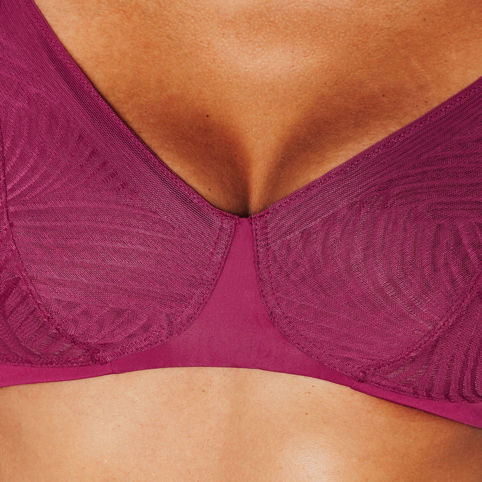 JANICE SOUTIEN-GORGE SANS ARMATURES VIOLET
