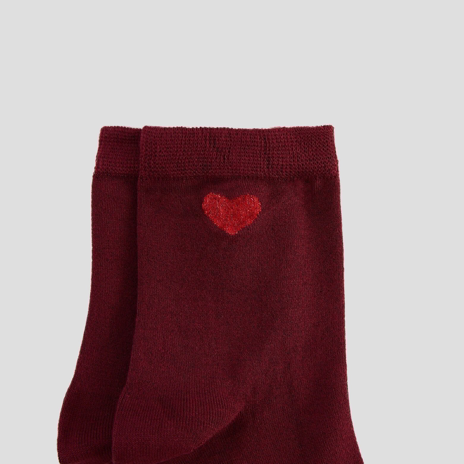 MALICE PAIRE DE CHAUSSETTES MULTICO ROUGE