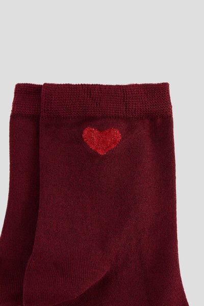 PAIRE DE CHAUSSETTES MULTICO ROUGE