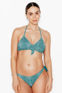 PALMYRE MAILLOT DE BAIN TRIANGLE MULTICO BLEU