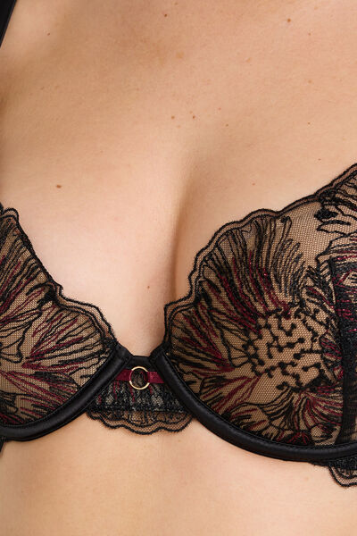 SOUTIEN-GORGE PUSH UP MULTICO NOIR
