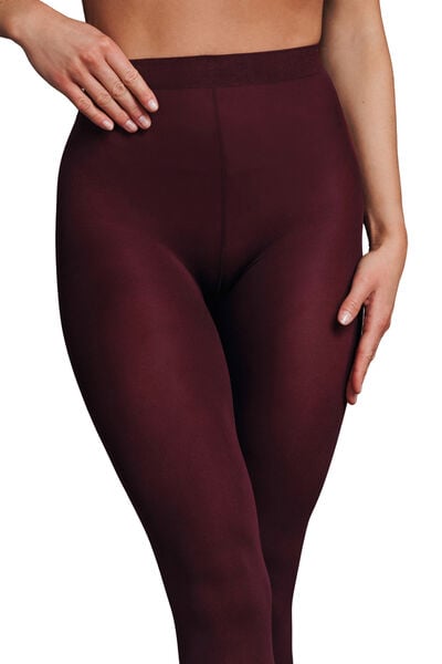 COLLANT UNI 60 DENIERS ROUGE