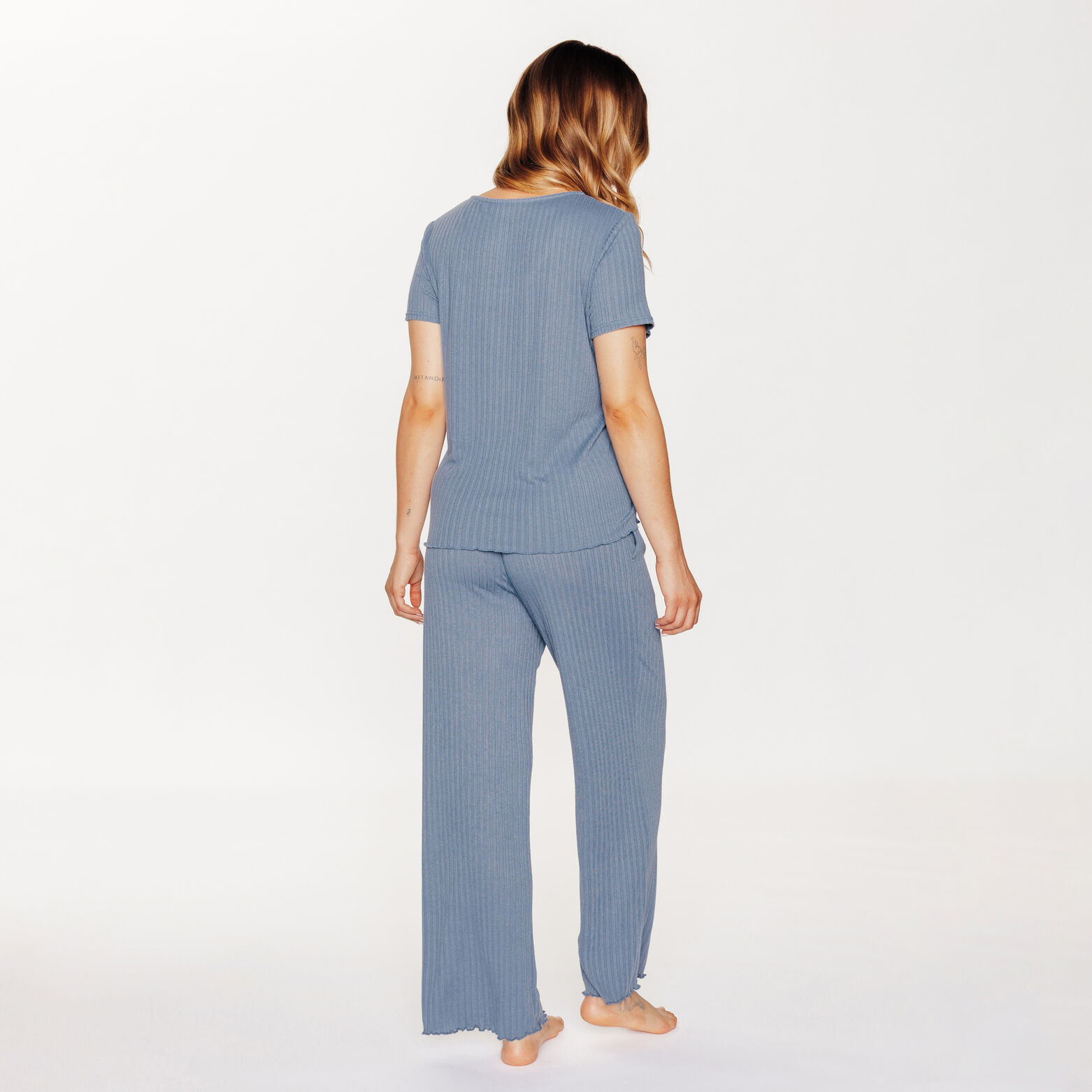 HABY Pantalon de pyjama BLEU