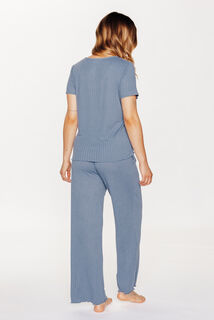 HABY Pantalon de pyjama BLEU