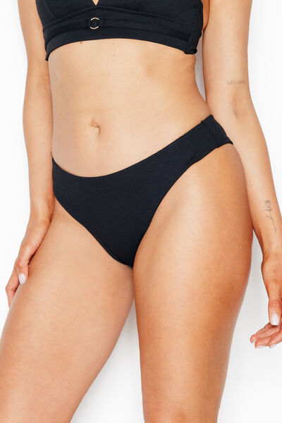 MALOU MAILLOT DE BAIN TANGA NOIR