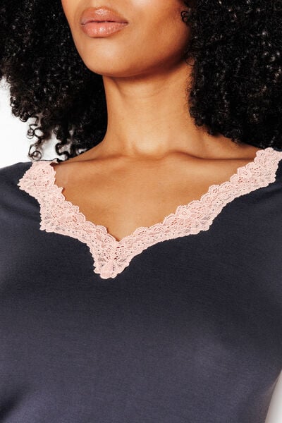 tee-shirt manches courtes GRIS