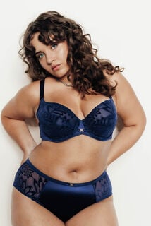 FANTINE SOUTIEN-GORGE EMBOITANT GRANDE TAILLE MARINE