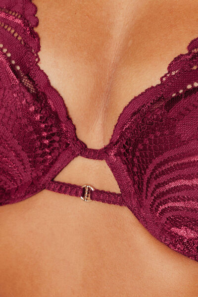 JEN SOUTIEN-GORGE AMPLIFORME FOULARD ROUGE