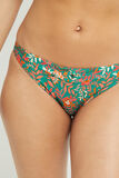 LAIKA MAILLOT DE BAIN SLIP MIDI VERT