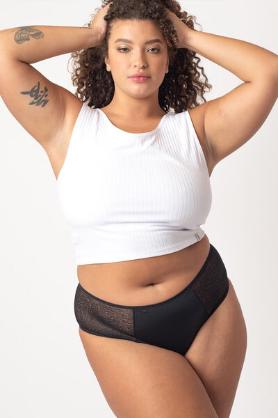 DOLENA Culotte menstruelle flux abondant NOIR