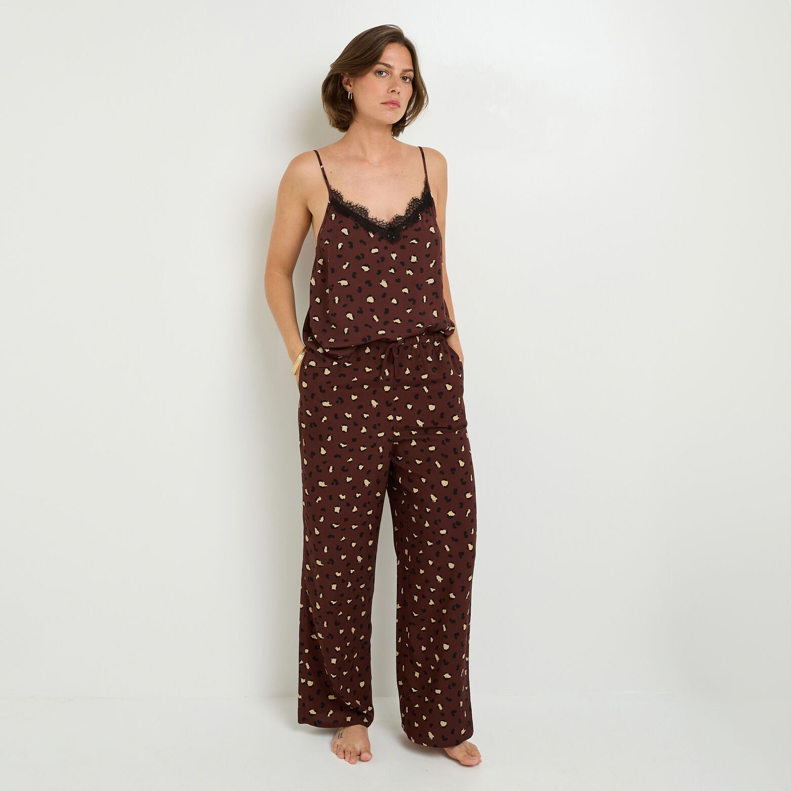 HAYA PANTACOURT MULTICO MARRON
