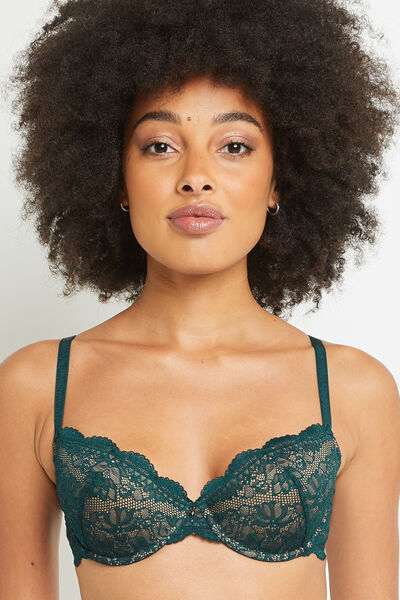 AMELIE SOUTIEN-GORGE AMPLIFORME DENTELLE CANARD