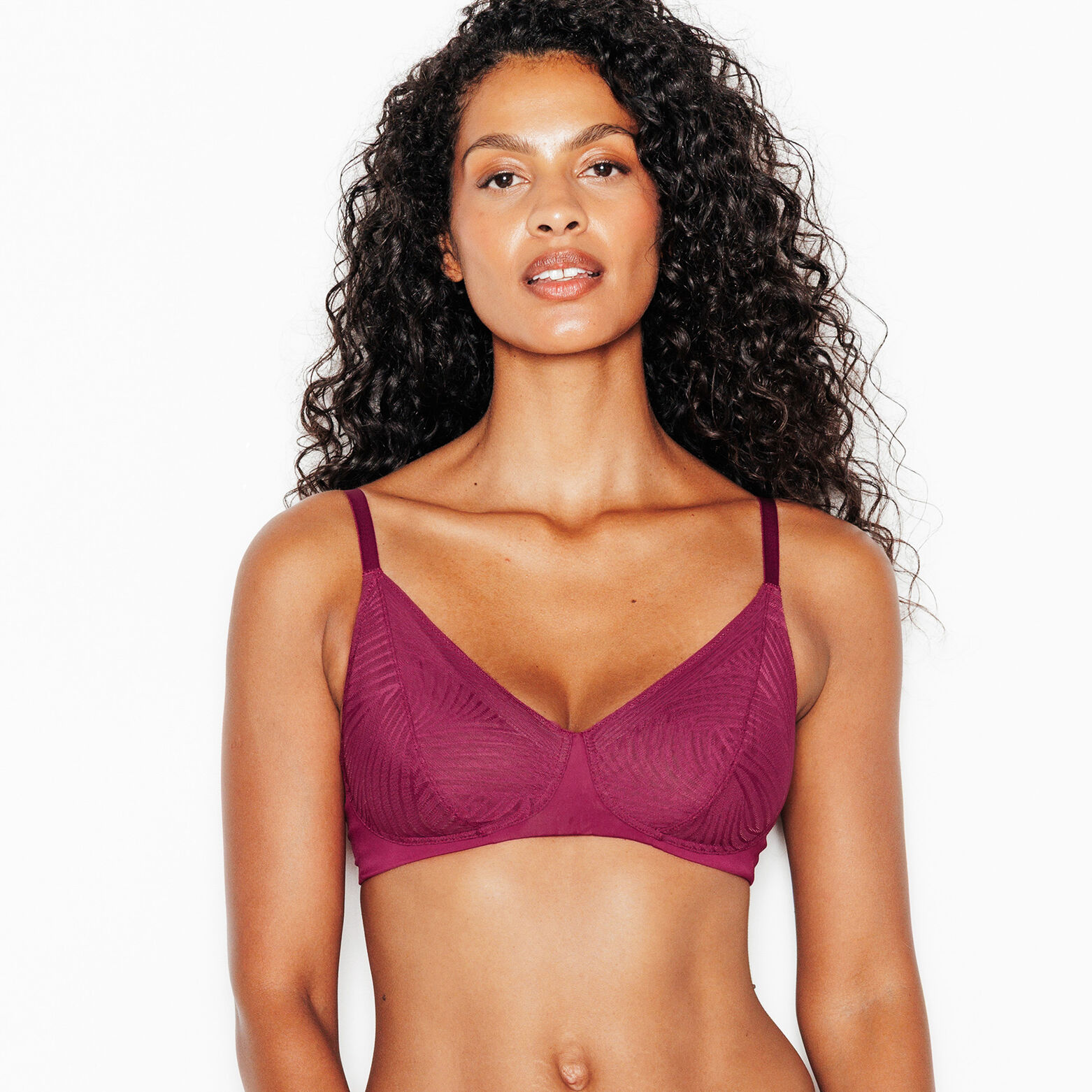 JANICE SOUTIEN-GORGE SANS ARMATURES VIOLET