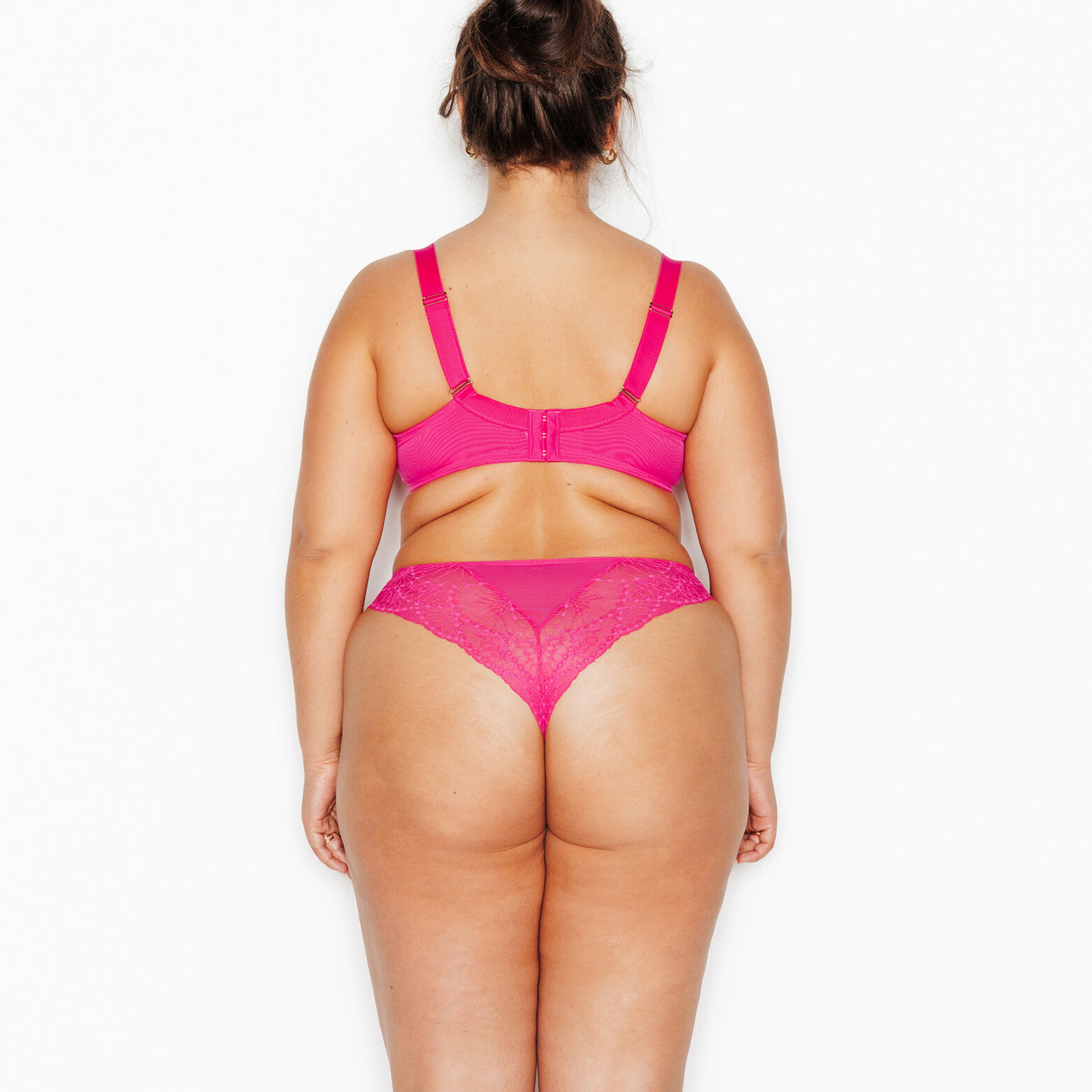 HERMINE+ TANGA DENTELLE FUCHSIA