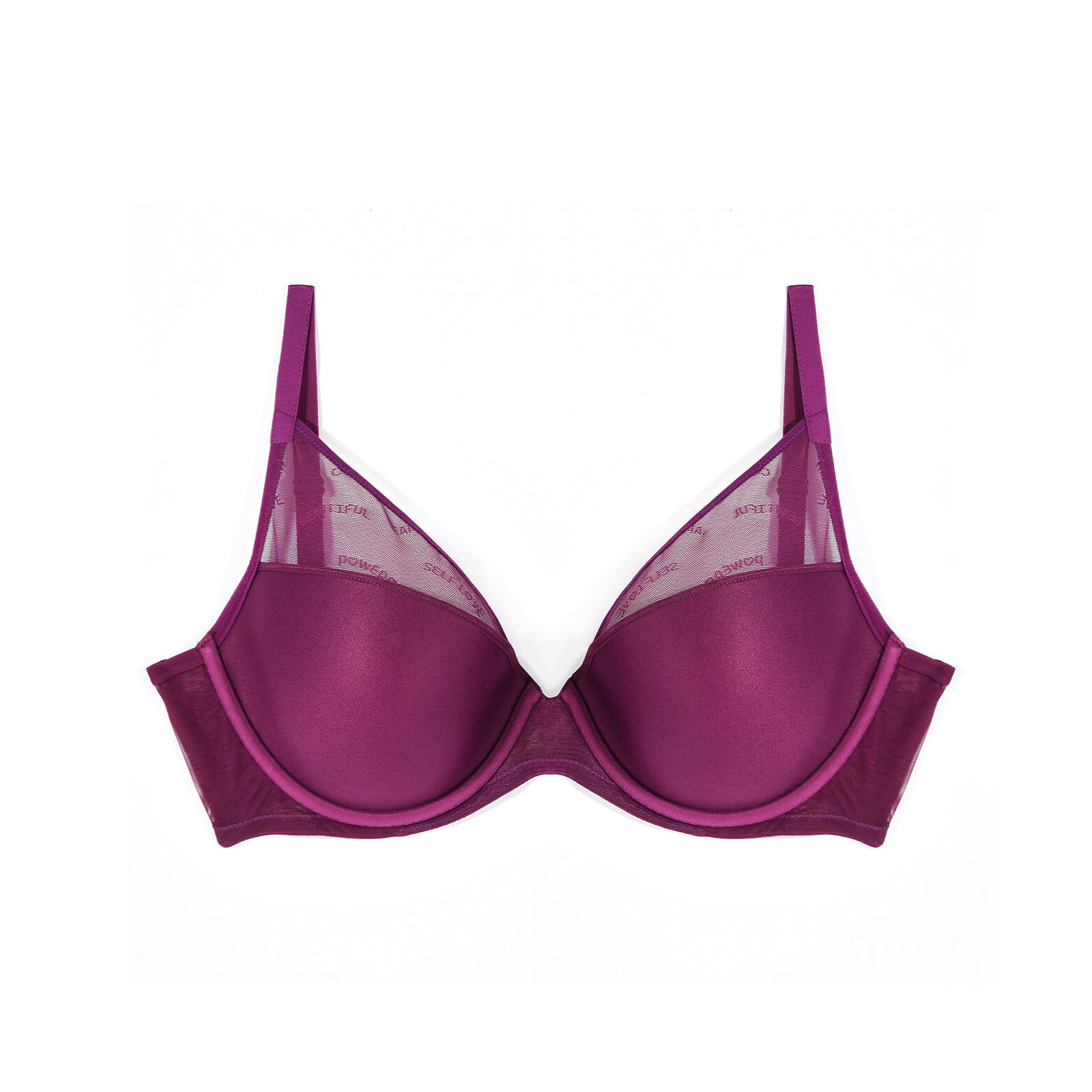 LOVE Soutien-gorge coques armatures VIOLET