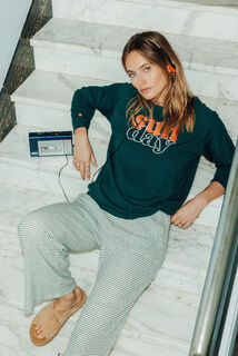 GIMBER PANTALON DE PYJAMA MULTICO VERT