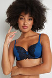 SYARA SOUTIEN-GORGE AMPLI EMBOITANT BLEU