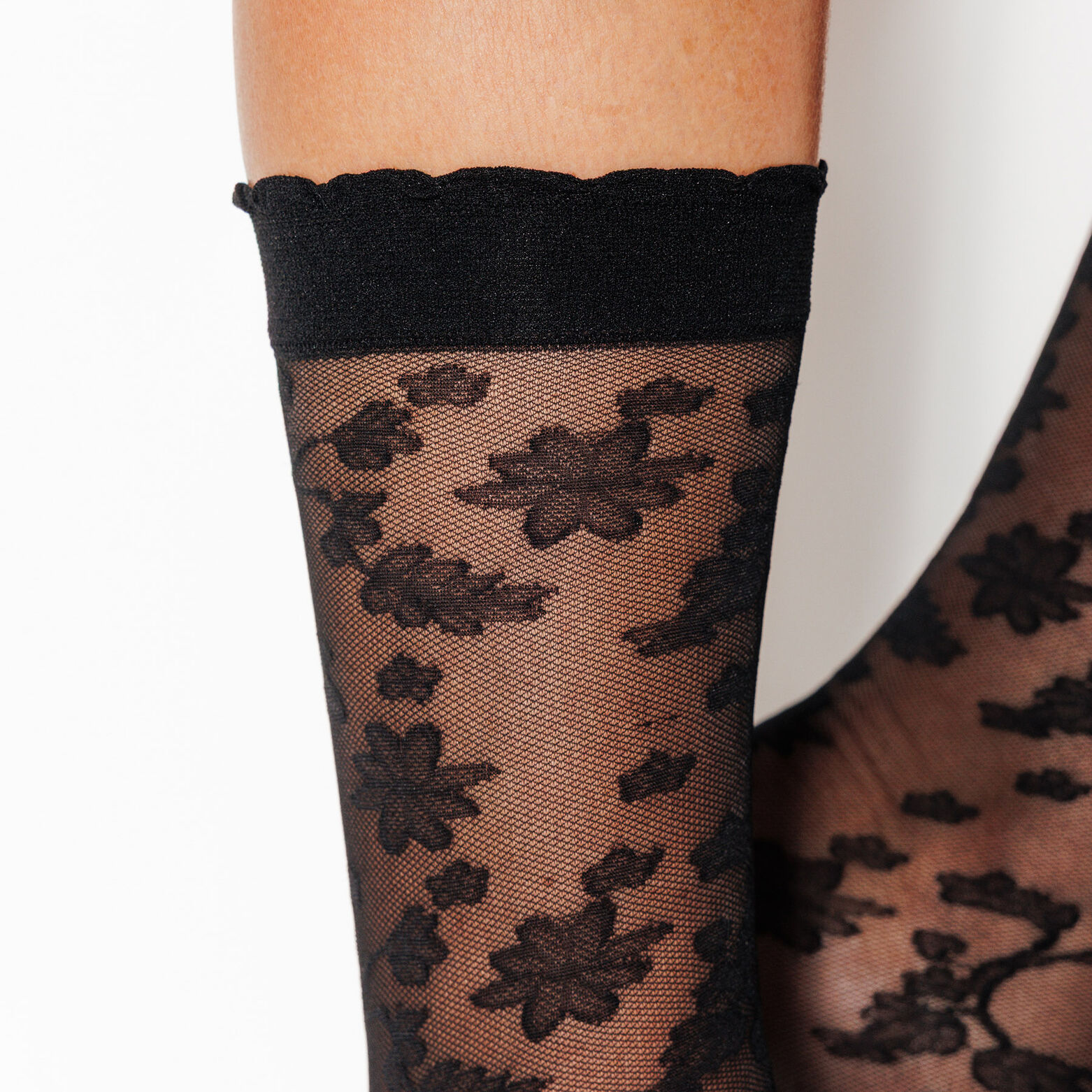 CLEM CHAUSSETTE VOILE 20 DENIERS NOIR