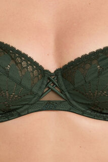 FIRE SOUTIEN-GORGE BALCONNET DENTELLE KAKI