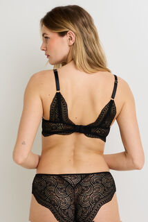 GRACE SOUTIEN-GORGE AMPLIFORME DENTELLE NOIR