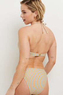 MARTHA MAILLOT DE BAIN BANDEAU MULTICO VERT