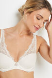 TINA SOUTIEN-GORGE AMPLIFORME FOULARD BLANC