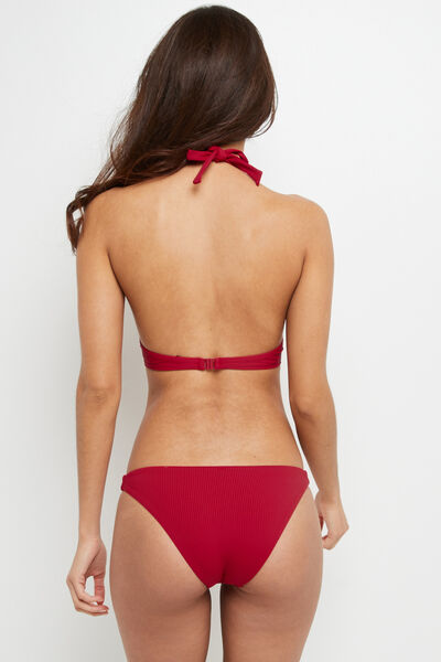 MAILLOT DE BAIN MINI MICROFIBRE ROUGE