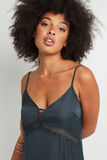 ARMENIE NUISETTE LONGUE SATIN GRIS