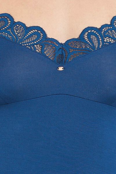 SYARA NUISETTE VISCOSE BLEU