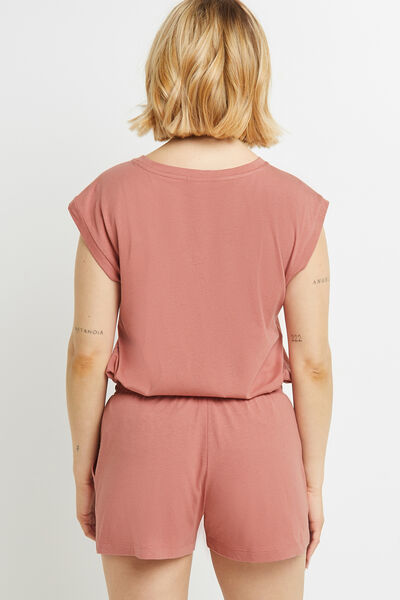 SHORT COTON ROSE