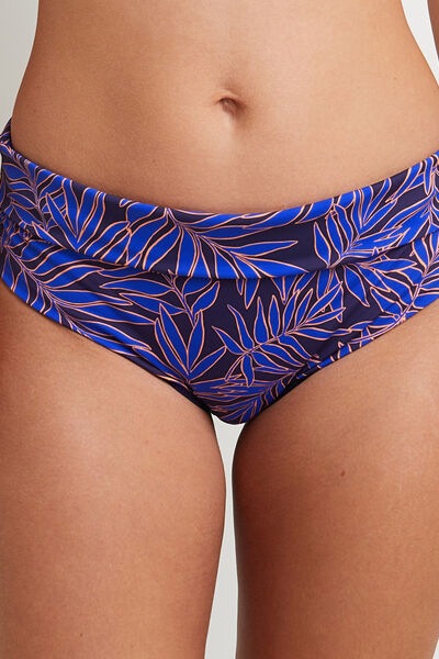 MOON MAILLOT DE BAIN CULOTTE MAXI MULTICO BLEU