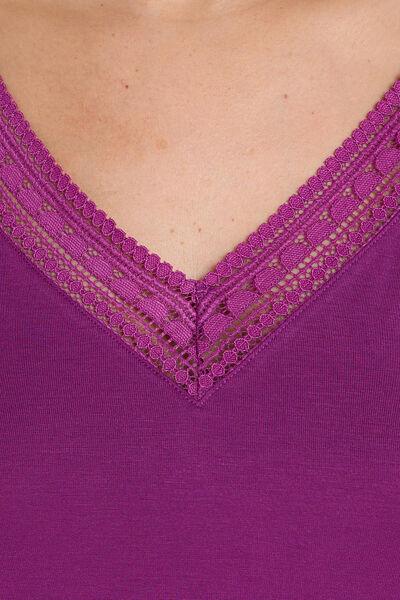 Tee-shirt manches courtes VIOLET