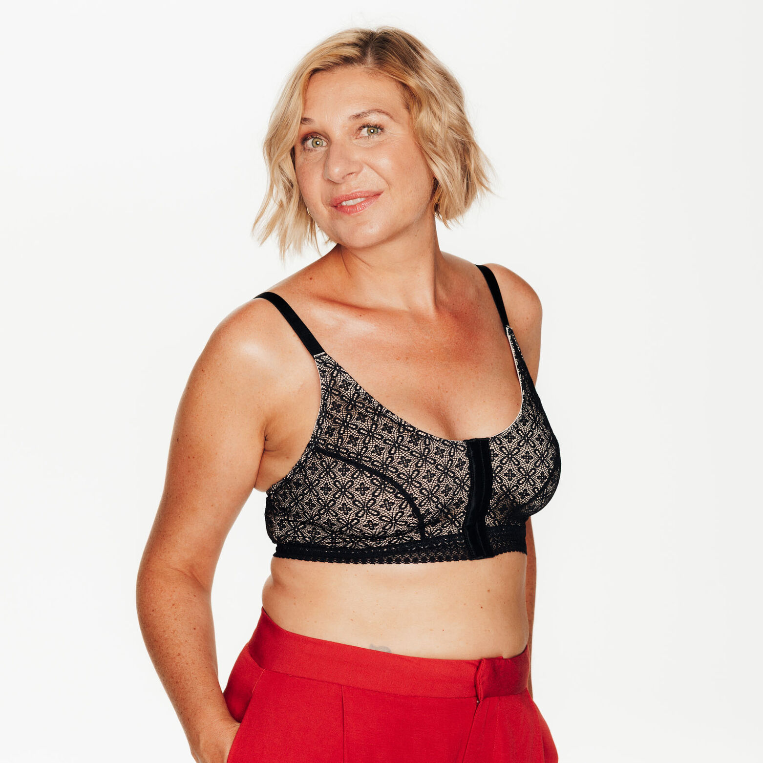 SWEET Soutien-gorge Post opératoire Brassière NOIR