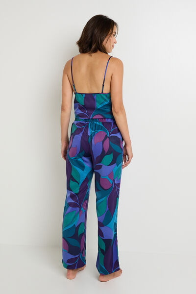 Ensemble FIDJI top & pantalon satin