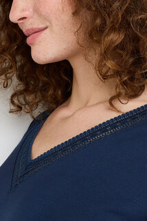 CAMILLE Tee-shirt manches courtes MARINE