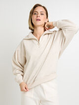 FAON SWEAT MANCHES LONGUES  BEIGE