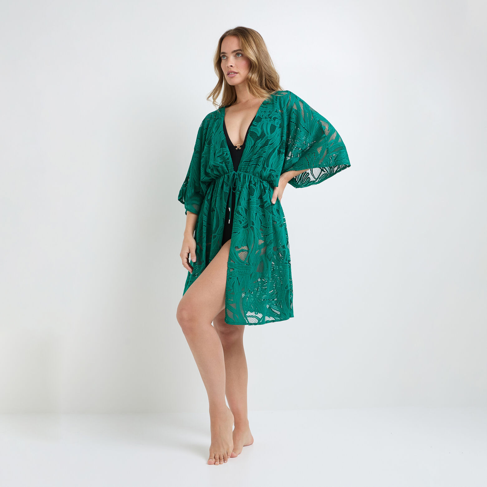 NIKITA Tunique de plage VERT
