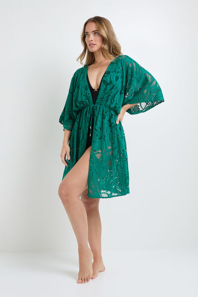 Tunique de plage VERT