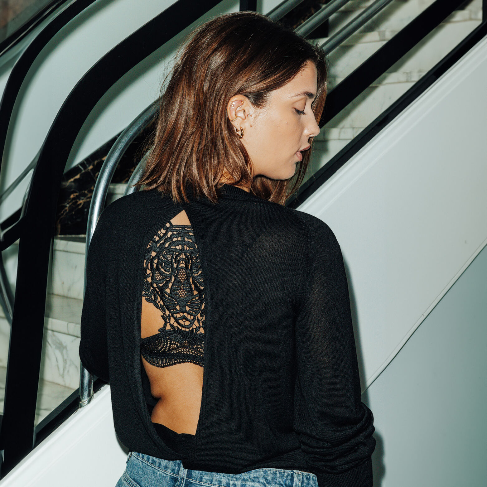 GARANCE PULL  NOIR
