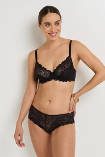 DENTELLE SHORTY DENTELLE NOIR