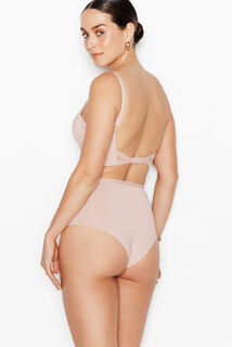 PERFECT CULOTTE TAILLE HAUTE MICROFIBRE NATUREL