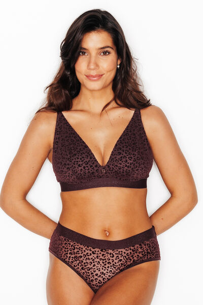 HARMONIE SOUTIEN-GORGE SANS ARMATURES MARRON