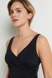 IVANA MAILLOT DE BAIN 1 PIECE EMBOITANT NOIR