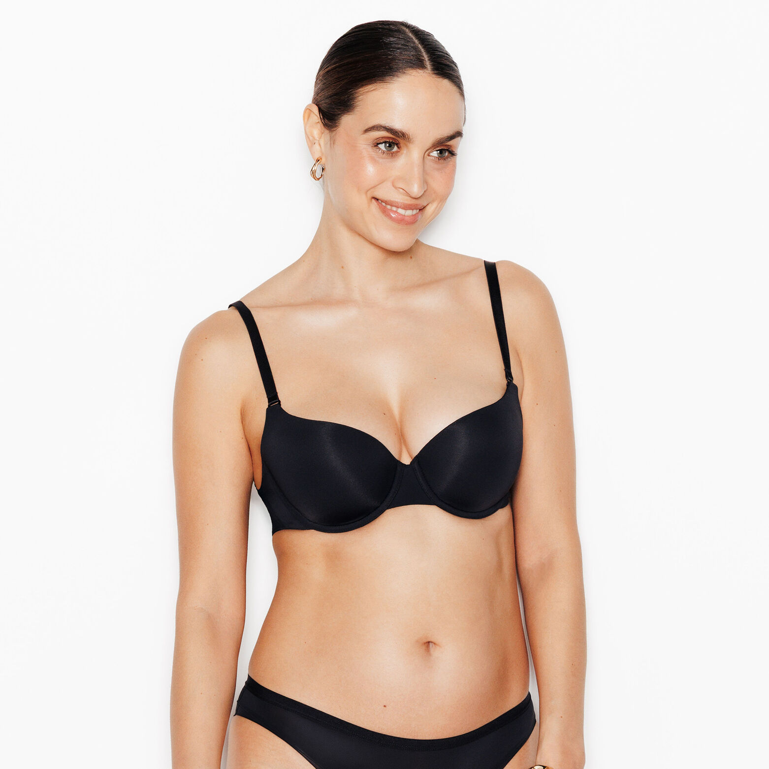 PERFECT SOUTIEN-GORGE AMPLIFORME MICROFIBRE NOIR