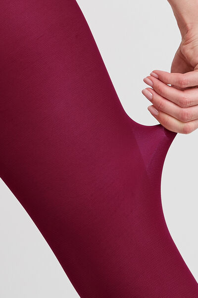 COLLANT UNI 60 DENIERS BORDEAUX