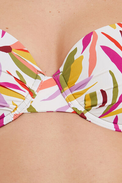 MAILLOT DE BAIN COQUE MULTICO BLANC
